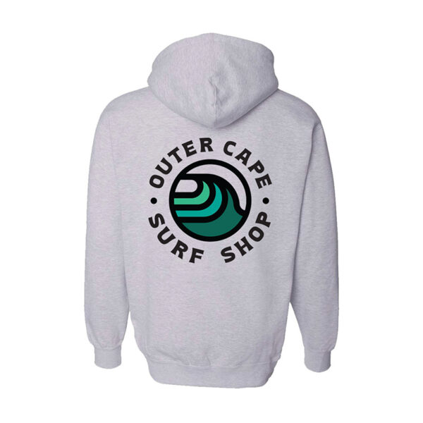 Outer Cape Wave Independent Hoodie - Gray