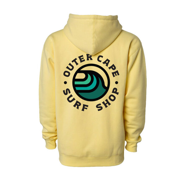 Outer Cape Wave Independent Hoodie - Yellow
